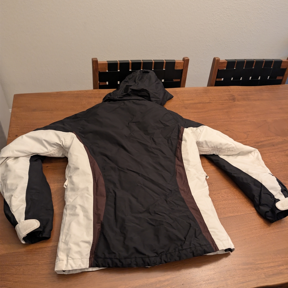 Columbia Black and Cream Hooded Jacket - Picture 2 of 10